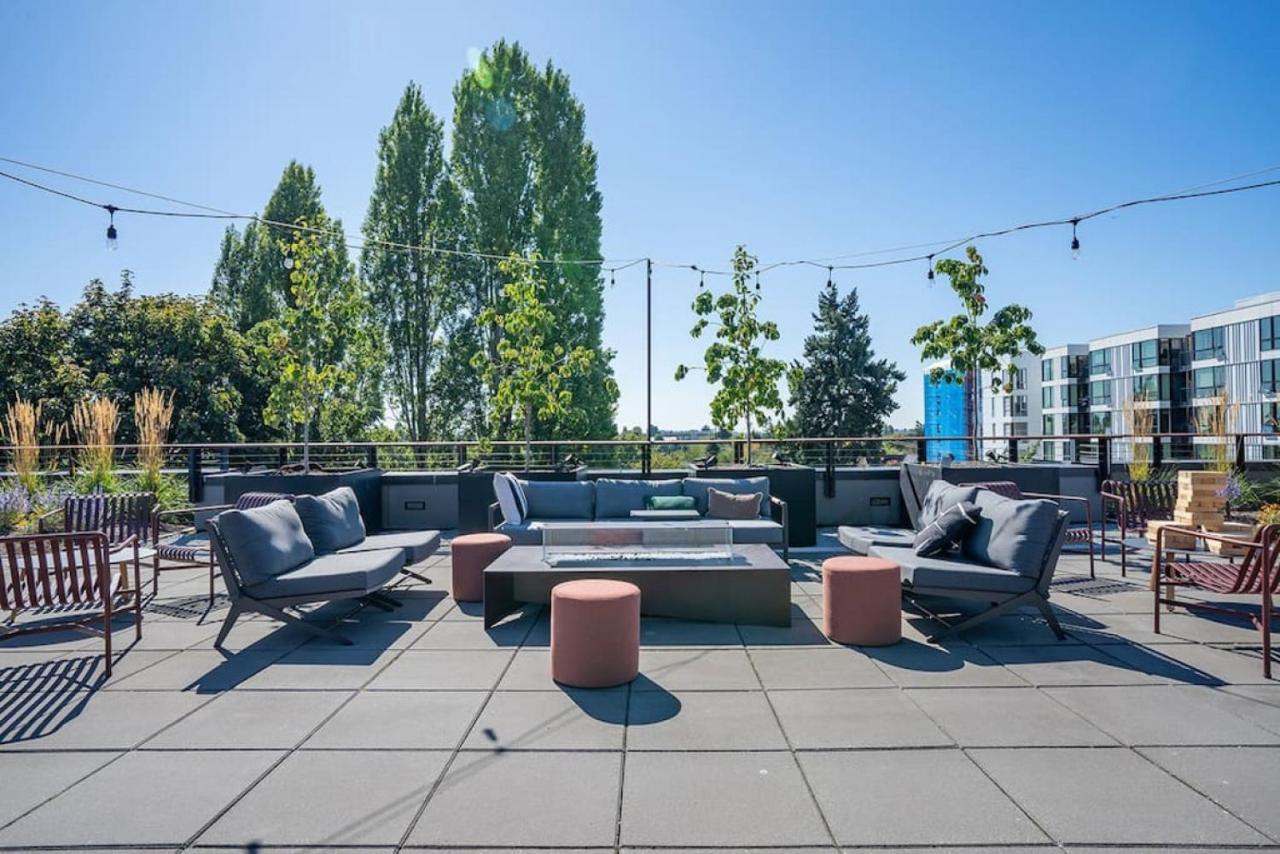 Seattle Lux 1 Bd Apartment- Rooftop, Wifi, Pet Friendly Bagian luar foto